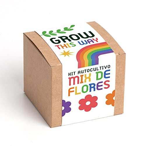 Resetea Grow This Way Kit Autocultivo, Mix de Flores