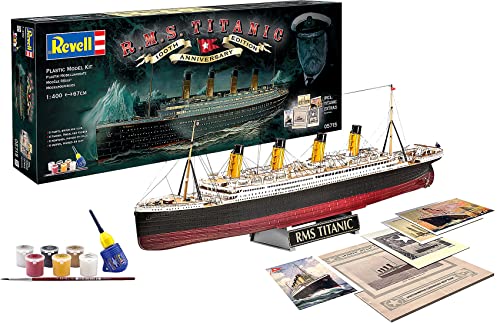 Revell-100 Years Titanic Maqueta Barco, 12+ Años, Multicolor (05715)