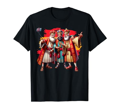 Reyes Magos de Oriente: Melchor, Gaspar y Baltasar Camiseta