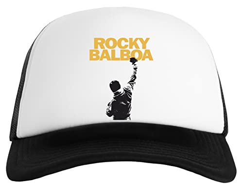 Rocky Balboa Raised Hand Gorra Clásica De Béisbol para Hombre y Mujer Unisex Ajustable Snapback Baseball Cap
