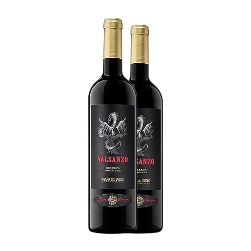 Rodríguez & Sanzo Vall Sanzo Tempranillo Ribera del Duero Reserva 75 cl Vino tinto (Caja de 2 Botellas de 75 cl)