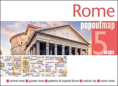 Rome PopOut Map: Popout Double (PopOut Maps)