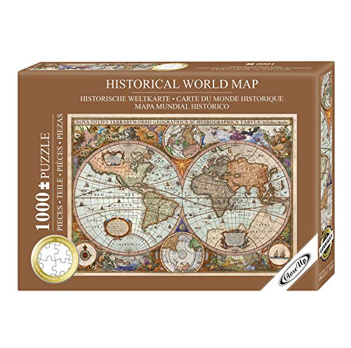 Rompecabezas/Puzzle Mapa Mundial Histórico - Aimee Stewart [1000 Piezas]