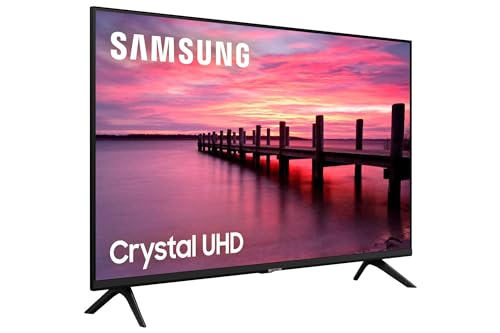 Samsung Crystal UHD 2022 43AU7095 - Smart TV de 43", HDR 10+, Procesador 4K, PurColor, Sonido Inteligente, Función One Remote Control. Compatible con Alexa y Asistentes de Voz.