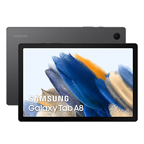 Samsung Galaxy Tab A8 - Tablet de 10.5” (4GB RAM, 64GB Almacenamiento, Wifi, Android 12) Gris - Versión española