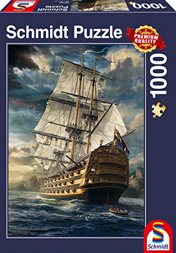Schmidt , Sails Set (1000pc), Puzzle, Ages 12+, 1 Players