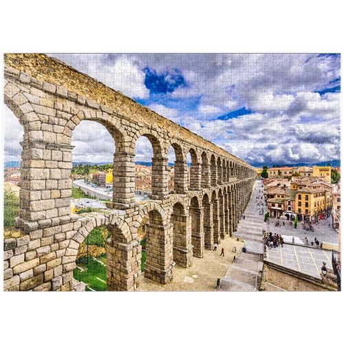 Segovia En España, Antiguo Acueducto Romano - Premium 1000 Piezas Puzzles - Colección Especial MyPuzzle de Puzzle Galaxy