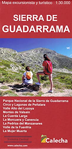 SIERRA DE GUADARRAMA. MAPA EXCURSIONISTA Y TURÍSTICO (GUIAS VIAJE)