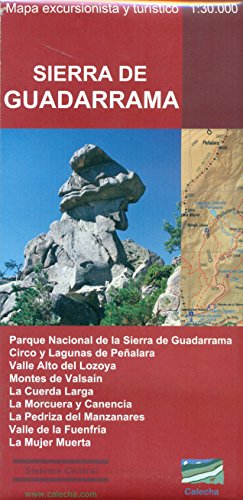 SIERRA DE GUADARRAMA. MAPA EXCURSIONISTA Y TURÍSTICO (GUIAS VIAJE)