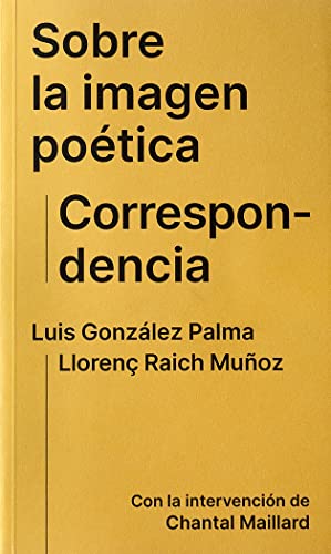 Sobre la imagen poética. Correspondencia