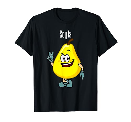 Soy la pera diseños divertidos para regalo Camiseta