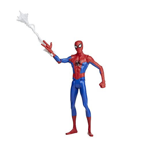 Spider-man Hasbro Gaming F3838 Marvel Across The Spider-Verse - Figura de Spiderman de 15 cm con Accesorio - A Partir de 4 años