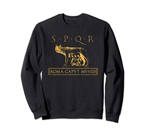 SPQR Roma Historia de la Antigua Roma Sudadera