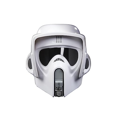 Star Wars The Black Series - Casco electrónico premium de soldado explorador Retorno del Jedi - Artículo para juego de rol de adultos