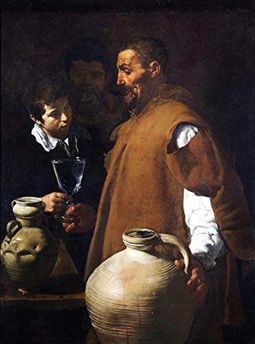 Steve Art Gallery El Aguador de Sevilla,Diego Velazquez,50x40cm