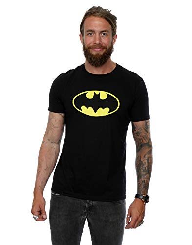 T-Shirt (Uomo-S) Batman Logo (Black)