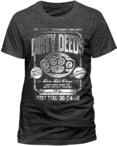 T-Shirt (Uomo-S) Dirty Deeds Duster