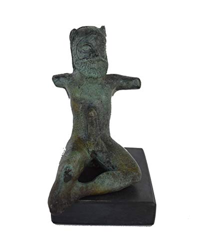 Talos Artefactos Estatua de Bronce de Satyr - Museo Replica Item - Antigua Mitología Griega-Satiros
