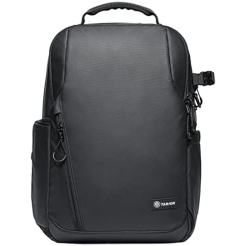 TARION TR-L Mochila para cámara Mochila impermeable para cámara con compartimento para computadora portátil de 14 '', Mochila profesional de gran capacidad con cubierta para la lluvia