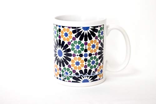 Taza Diseños Alhambra Mosaico Souvenirs Granada