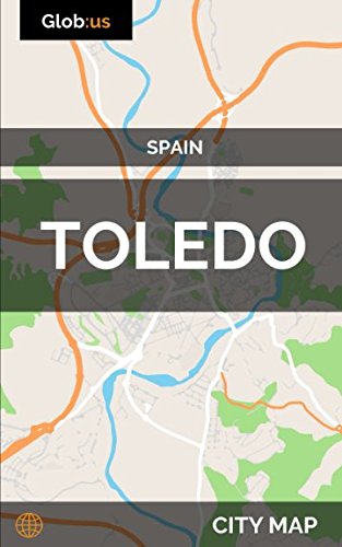 Toledo, Spain - City Map [Idioma Inglés]