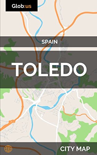 Toledo, Spain - City Map [Idioma Inglés]