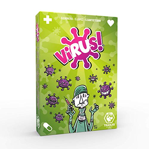 Tranjis Games - Virus! - Juego de cartas, 8 a 99 años (TRG-01vir)