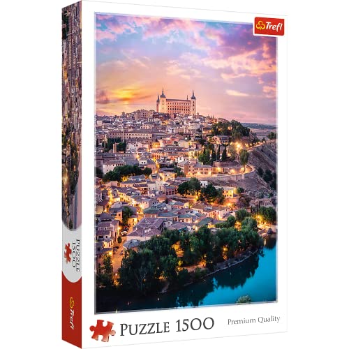 Trefl-Puzles 1500 Piezas, Adultos y niños a Partir de 12 años Puzzle, Color Toledo, españa