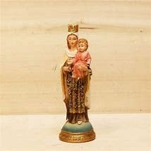 Trofeos Cadenas | Virgen del Carmen. Figura Religiosa, en Resina, de 11 cm.
