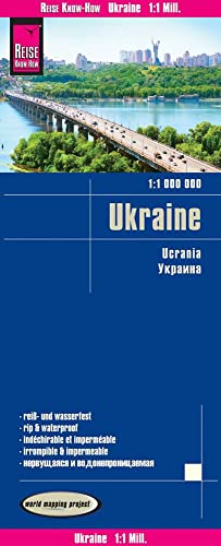 Ucrania 1: 1.000.000 impermeable: reiß- und wasserfest (world mapping project) (Ukraine (1:1.000.000))