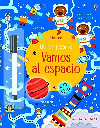 Vamos al espacio (Libros pizarra con actividades)