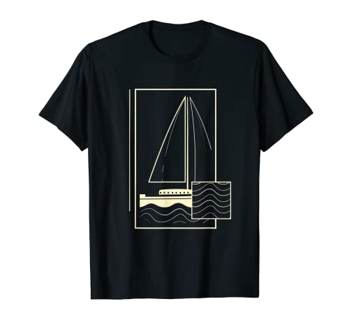 Velero de época I Océano I Barco antiguo I Vela Camiseta