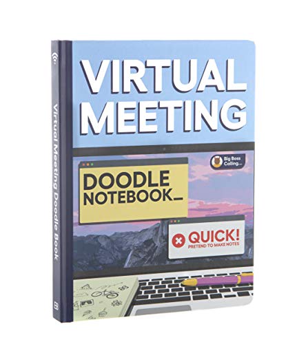 Virtual Meeting Doodle Notebook