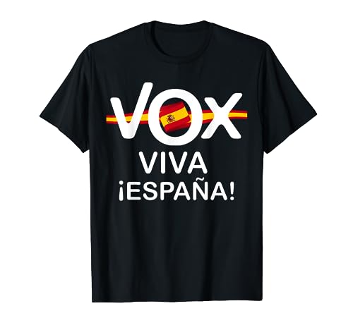 Vox - Viva Espana con bandera! Camiseta España Camiseta
