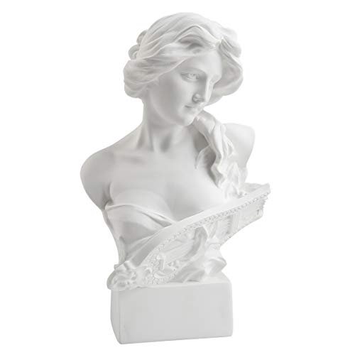 Waldosia Estatua del Busto de Artemisa de la mitología Griega de 15 cm