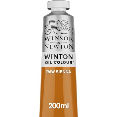Winsor & Newton Winton - Tubo de Pintura al Óleo, 200 ML, Amarillo (Tierra de Siena Natural)