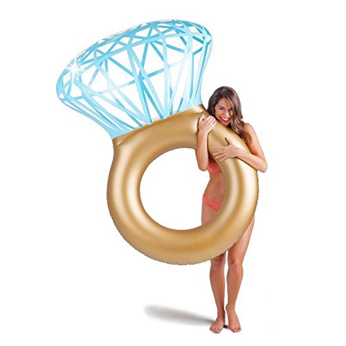 WLZP Flotador Inflable de Piscina, Gigante Cisnes Flotador Hinchable Válvula Doble Garantiza un Espesamiento Apretado, Fotografía Apoyos, Float Inflable para Hombre y Mujer 59 X 55 X 43,3"