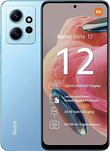 Xiaomi SMARTPHONE Xiaomi REDMI NOTE 12 8GB/256GB DUAL AZUL