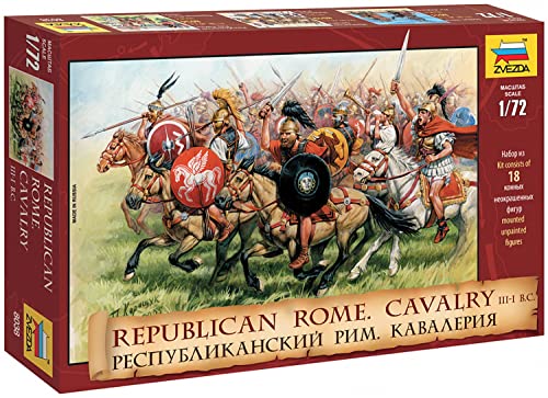 Zvezda 8038 – Age of Battles Table Top, Caballería Romano